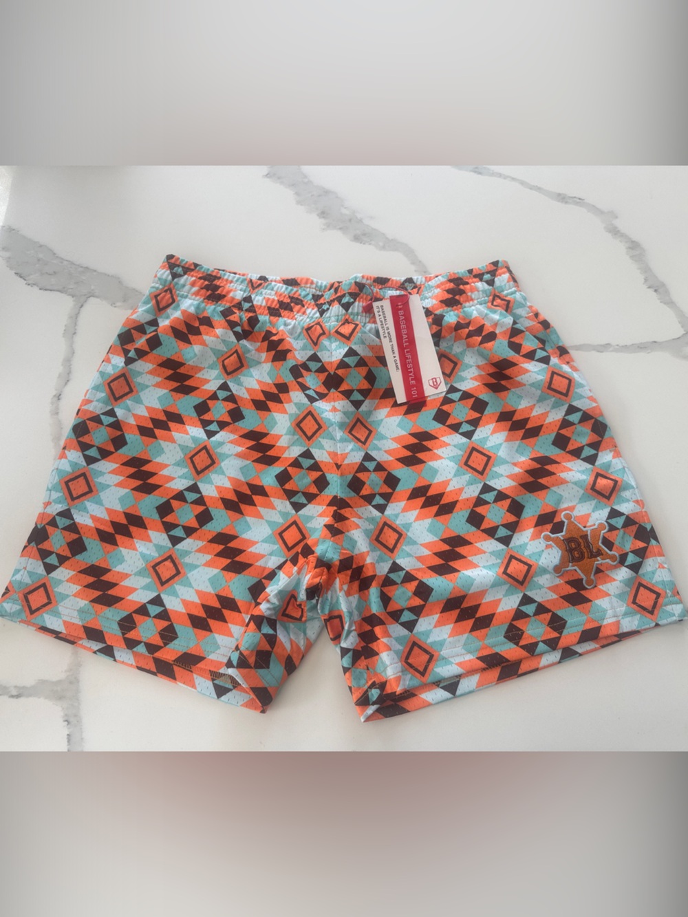 NWT Men's Baseball Lifestyle 101 adult small dust meets diamond shorts